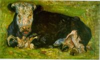 Mucca sdraiata di Van Gogh