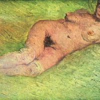 Mujer desnuda de Van Gogh