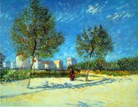 Van Gogh Outskirts canvas print