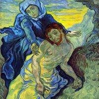 Van Gogh Pieta door Eugene Delacroix