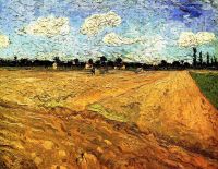 Van Gogh Ploughed Field canvas print