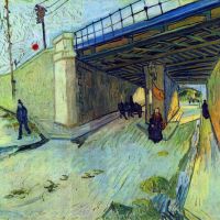 Van Gogh spoorbrug op de weg naar Tarascon