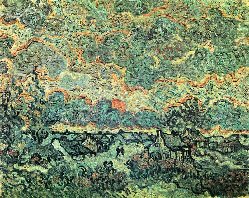 Van Gogh Remembering The North canvas print