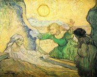 Van Gogh Resurrection Of Lazarus canvas print