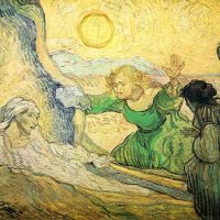 Van Gogh Resurrección de Lázaro