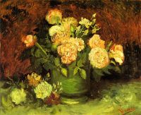 Van Gogh Roses canvas print