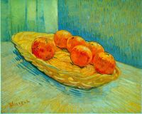Van Gogh Six Oranges canvas print