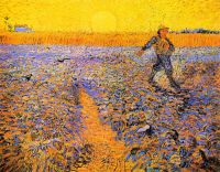 Van Gogh Sower Under The Sun canvas print