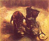 Van Gogh Still Life A Pair Of Shoes 1 canvas print
