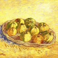 Van Gogh Bodegón con cesta de manzanas 2