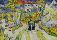 Van Gogh Street And Road In Auvers canvas print
