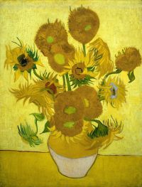 Van Gogh Sunflowers canvas print