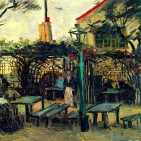Van Gogh Terras van een café