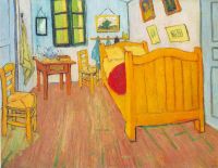 Van Gogh Das Schlafzimmer in Arles. Saint-Remy