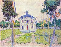 Van Gogh The Community House In Auvers