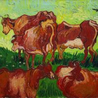 Van Gogh De Koeien