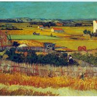 Van Gogh La cosecha Arles