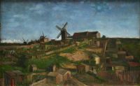 Van Gogh La collina di Montmartre