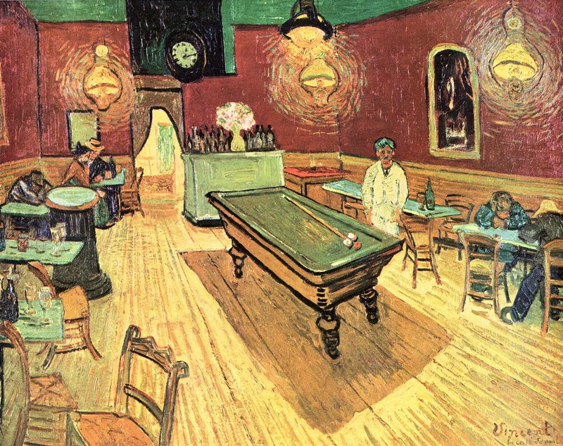 Van Gogh The Night Cafe On Place Lamartine In Arles canvas print