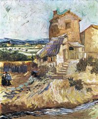 Van Gogh The Old Mill canvas print