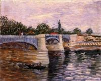 Van Gogh The Seine With The Pont De La Grande Jette canvas print