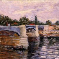 Van Gogh The Seine With The Pont De La Grande Jette