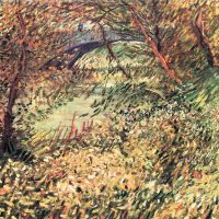 Van Gogh De kusten in de lente bij de Pont de Clichy