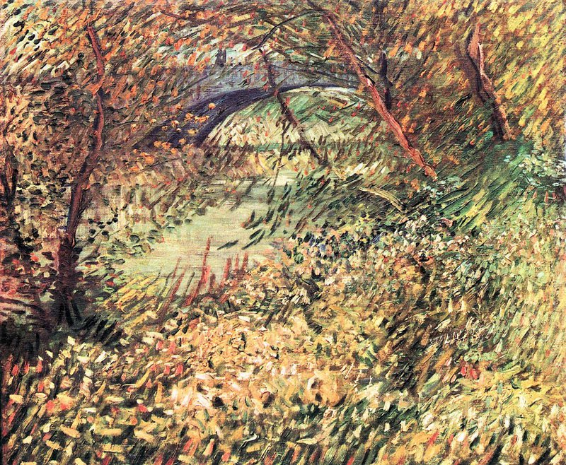 Van Gogh The Shores In The Spring At The Pont De Clichy canvas print