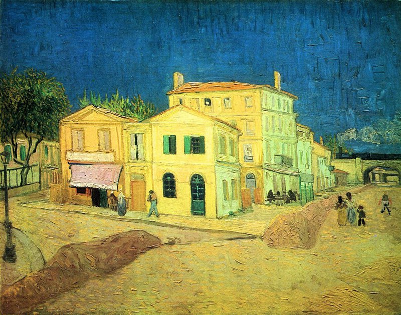 Van Gogh The Yellow House Vincent S House canvas print