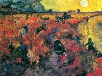 Van Gogh Van Gogh La Vigne Rouge canvas print