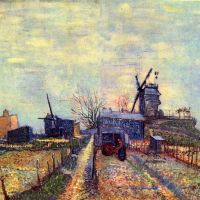 Huertos de Van Gogh en el Montmartre