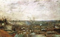 Van Gogh vista da Montmartre