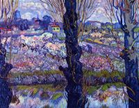 Van Gogh View Of Arles canvas print