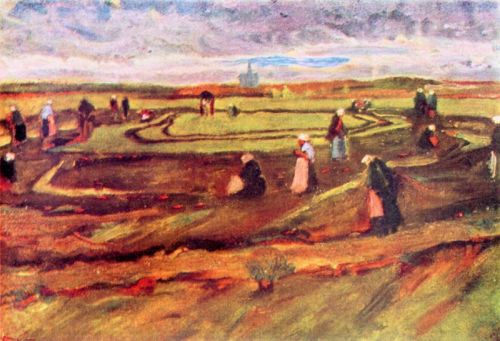 Van Gogh Workers canvas print
