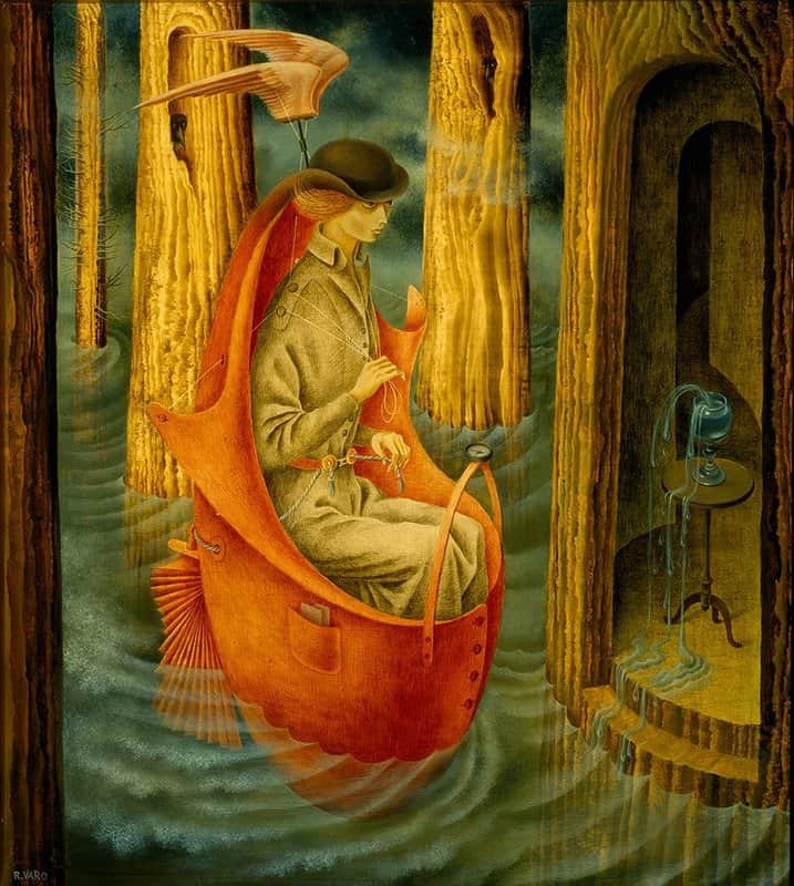 Varo Remedios Exploring The Sources Orinoco River canvas print
