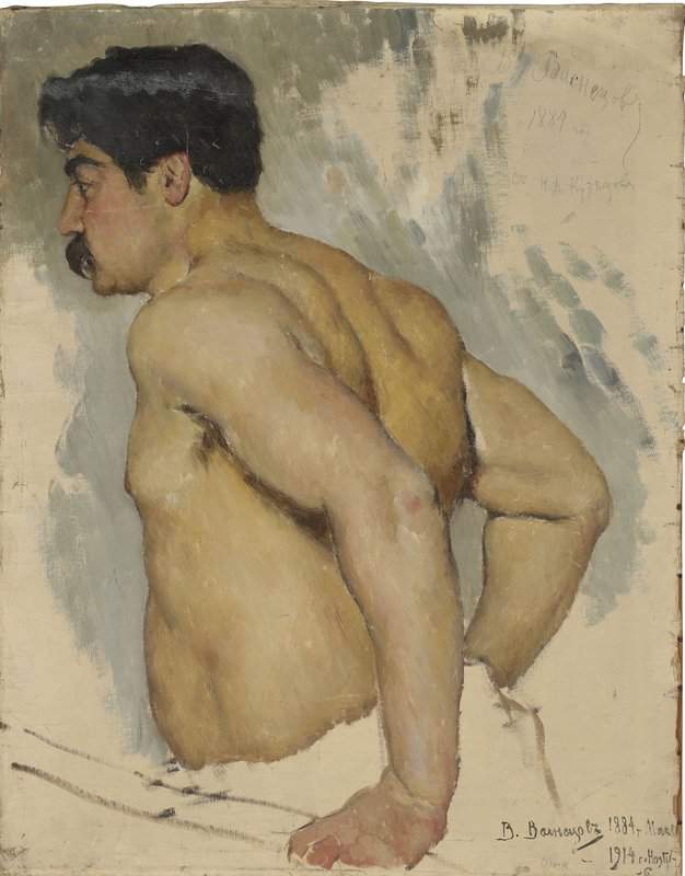 Vasnetsov Viktor Mikhaylovich Portrait Of The Artist Nikolai Kuznetsov canvas print