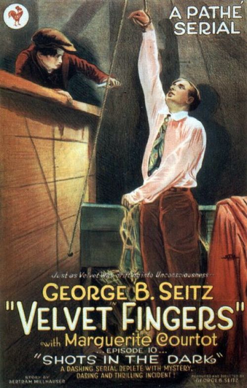 Velvet Fingers 1920 1a3 Movie Poster canvas print