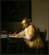Vermeer Eine schreibende Dame