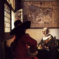 Vermeer Officer And Laughing Girl