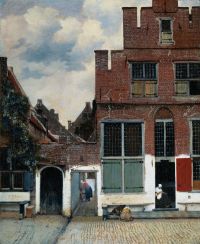 Vermeer The Little Street canvas print