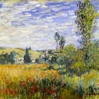 Vetheuil door Monet