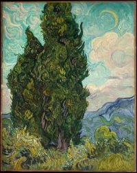 I cipressi di Vincent Van Gogh