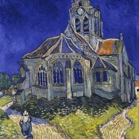 Vincent van Gogh De kerk in Auvers Sur Oise