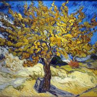 Vincent Van Gogh El árbol de morera en otoño