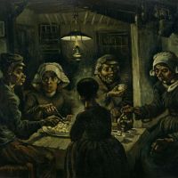 Vincent Van Gogh Los comedores de patatas