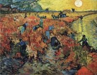 Vincent Van Gogh The Red Vineyard canvas print