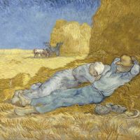 Vincent Van Gogh The Siesta - Después del mijo