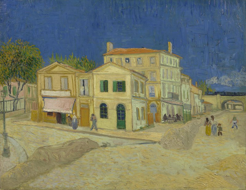 Vincent Van Gogh The Yellow House canvas print