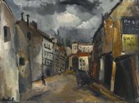 Vlaminck Maurice De The Old Street