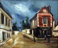 Vlaminck Maurice De The Street 1925